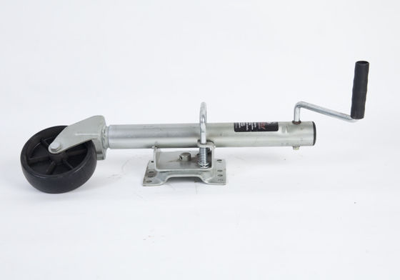 Trailer Jockey Wheel With 6" Solid Rubber Wheel