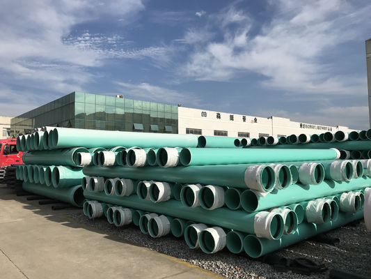 100mm-6000mm Grey PVC Pipe Round Grey Plastic Pipe Fittings