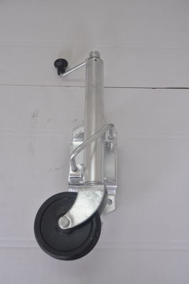 Trailer Jockey Wheel With 6" Solid Rubber Wheel